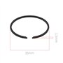 EMSea 4pcs Jeu de Segments de Piston Compatible avec FS160 Accessoires de Cylindre Scie à Chaîne Tondeuse à Gazon Avion Agricole