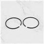 EMSea 4pcs Jeu de Segments de Piston Compatible avec FS160 Accessoires de Cylindre Scie à Chaîne Tondeuse à Gazon Avion Agricole