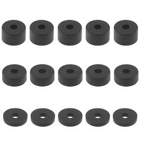 EMSea Lot de 15 entretoises en caoutchouc M8 avec rondelles intercalaires différentes pour amortissement DIY Absorption d'impact