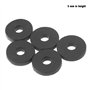 EMSea Lot de 15 entretoises en caoutchouc M8 avec rondelles intercalaires différentes pour amortissement DIY Absorption d'impact