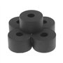 EMSea Lot de 15 entretoises en caoutchouc M8 avec rondelles intercalaires différentes pour amortissement DIY Absorption d'impact