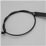 EMSea Câble de Déverrouillage Avant de Capot de Moteur d'automobile OE 7060551 51237060551 Compatible avec BMW E81 E87 Longueur 