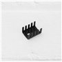 EMSea 10 Pièces Kit D'installation de Dissipateur Thermique pour Transistor en Alliage D'aluminium TO220 19x14x10mm Ouverture 3m