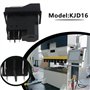 EMSea 1 Pièce Interrupteur électromagnétique à Bascule YH02-A à 4 Broches Compatible avec KEDU KJD16 Divers équipements de Machi
