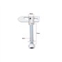 EMSea 4pcs Loquets de Fixation AntiLuce Loquet de Fixation M12 x 75 mm Robuste Verrou à Pêne Dormant pour Hayons de Remorque Cam