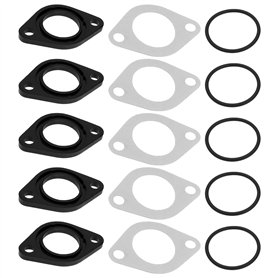 EMSea Kit de 5 Joints d'admission de Chaleur pour Moto 26mm Joint de Collecteur d'admission de Carburateur de Motocross Compatib