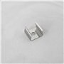 EMSea Lot de 50 Clips de Montage pour Cordon Lumineux LED en Acier Inoxydable pour Bandes LED de 9,5 à 12 Mm (13 X 11 X 9 Mm)