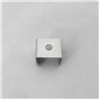 EMSea Lot de 50 Clips de Montage pour Cordon Lumineux LED en Acier Inoxydable pour Bandes LED de 9,5 à 12 Mm (13 X 11 X 9 Mm)