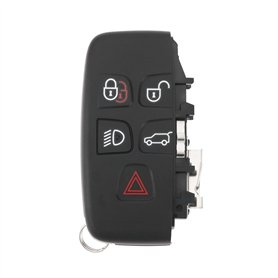 EMSea Coque de Clé Télécommande Intelligente de Voiture à 5 Boutons C2D4949 Compatible avec Jaguar XE XF XJ Boîtier de Clé Coque