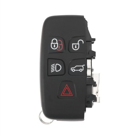 EMSea Coque de Clé Télécommande Intelligente de Voiture à 5 Boutons C2D4949 Compatible avec Jaguar XE XF XJ Boîtier de Clé Coque