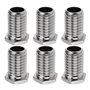 EMSea Lot de 6 vis creuses en acier inoxydable pour panier d'évier de cuisine 1
