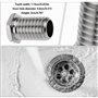 EMSea Lot de 6 vis creuses en acier inoxydable pour panier d'évier de cuisine 1,15 cm x 2 cm