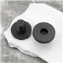 EMSea Lot de 12 boulons ABS pour hangars de stockage vis de rechange 0,89 x 1,28 pouces, diamètre de filetage 0,52 pouces, compa