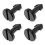 EMSea Lot de 4 Goujons de Fixation pour Capot Moteur de Voiture 91501-SS8-A01 91501-P8AA01 Compatible avec Honda Odyssey