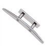 YINETTECH 2pcs Taquets d'amarrage à 2 Trous Acier Inoxydable 316 6 Pouces 6 Pouces pour Bateaux Sécurisation du Quai