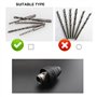 YINETTECH Mandrin de Forage SDS Plus 2608572213 Perceuses à Percussion Compatible pour GBH2-26DFR GBH2-28DFV GBH4-32DFR