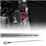 YINETTECH Jauge de niveau d'huile de moteur de voiture en acier inoxydable 574 mm compatible avec S70 V70 C70 XC70 XC90 9497557 