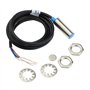 YINETTECH Interrupteur Inductif de Capteur de Proximité à Effet Hall 10mm NPN NO (Normalement Ouvert) avec Aimant DC5-30V NJK-50