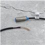 YINETTECH Interrupteur Inductif de Capteur de Proximité à Effet Hall 10mm NPN NO (Normalement Ouvert) avec Aimant DC5-30V NJK-50
