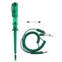 YINETTECH Testeur de Circuit Électrique de Voiture DC 6V/12V/24V avec Lampe d'essai de Pince Crocodile Câble Bobine pour Vérifie