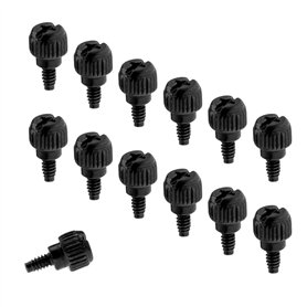 YINETTECH 50pcs Vis à Oreilles pour Boîtier d'ordinateur M3 Vis de Boîtier PC Fixation en Métal Carte Mère pour Couvercle Alimen