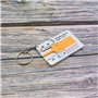 YINETTECH Lot de 8 jauge de profondeur de pneu de 0 à 20 mm - Portable - Avec porte-clés - Pour voiture, moto, camion, caravane,