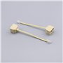 YINETTECH Lot de 4 répartiteurs téléphoniques bidirectionnels mâle vers femelle RJ11 6P4C