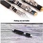 YINETTECH 6pcs Canne à Pêche Porte-moulinets en Acier Inoxydable Moulinet de Pêche Siège Tige Clip Durable Moulinet dePêche Sièg