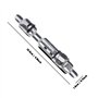 YINETTECH 6pcs Canne à Pêche Porte-moulinets en Acier Inoxydable Moulinet de Pêche Siège Tige Clip Durable Moulinet dePêche Sièg