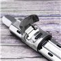 YINETTECH 6pcs Canne à Pêche Porte-moulinets en Acier Inoxydable Moulinet de Pêche Siège Tige Clip Durable Moulinet dePêche Sièg