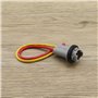 YINETTECH 6pcs Douilles d'ampoule de Rechange Compatible avec T10 T13 T15 Adaptateur Prise de Lumi?re de Voiture Connecteur de F