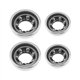 YINETTECH Lot de 2pcs Coupelles d'essieu Avant pour Moyeu Avant 5/16 et 2 Coupelles d'essieu Arrière pour Moyeu Arrière 3/8 VTT