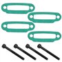 YINETTECH 4 Pièces Boulons de Joint de Collecteur d'échappement pour Voiture Modèle 1/10 Joint de Moteur Accessoires de Collecte