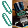 YINETTECH 4 Pièces Boulons de Joint de Collecteur d'échappement pour Voiture Modèle 1/10 Joint de Moteur Accessoires de Collecte