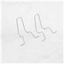 YINETTECH 4pcs Support de Clip Retenue d'ampoule de Phare Voiture Pince à Ressort Retenue d'ampoule de Phare de Voiture Pince de