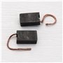 YINETTECH 2 Paires Balais de Charbon avec Arrêt Automatique 7x12x20mm Outil Électrique Meuleuse d'angle Moteur Balais de Charbon