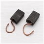 YINETTECH 2 Paires Balais de Charbon avec Arrêt Automatique 7x12x20mm Outil Électrique Meuleuse d'angle Moteur Balais de Charbon