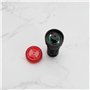 YINETTECH Lot de 5 voyants lumineux rouges AC/DC 22 mm avec buzzer sur panneau d'alarme clignotante LED rouge pour panneau de co