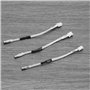 YINETTECH 3pcs Thermistance d'imprimante 3D NTC 100K 3950 Compatible avec Anycubi Kobra Max Compatible avec Plus Vyper I3 Mega S
