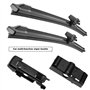 YINETTECH 8pcs Raccords de Remplacement de Balai d'essuie-Glace Compatible avec Bosch Aerotwin AP17 AP22 AP26U Balais d'essuie-G
