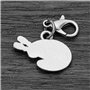 YINETTECH 2pcs Palette de Peinture Porte-clés Pendentif Amateur d'art Charme Porte-clés Professeur d'art Étudiant en Art Artiste