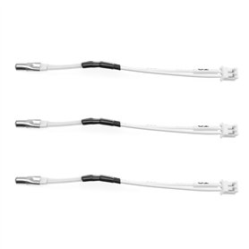 YINETTECH Lot de 3 thermistance pour imprimante 3D NTC 100K 3950 compatible avec Anycubi Kobra Max Compatible avec Plus Vyper i3