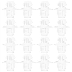 YINETTECH 40pcs Clips de Garniture Panneau de Moulage Latéral Clip de Montage de Bande Latérale en Plastique Clip de Moulage de