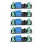 YINETTECH 5 Pièces Carte de Commutation de Puissance de Relais 3V Module de Relais Optocoupleur à 1 Canal Carte de Commande d'en