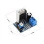 YINETTECH Lot de 4 modules d'amplificateur audio TDA2030A 6-12 V 18 W pour alimentation CC Système audio haut-parleurs DIY