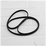 YINETTECH 1 courroie élastique pour machine à laver courroie trapézoïdale à 4 nervures circonférence 1238 mm largeur 9 mm compat