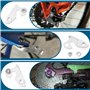 YINETTECH 2 Cintres de Lot de Dérailleur Arrière de Vélo GH-022 avec Vis pour Vélo de Course sur Route Et Montagne