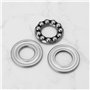 YINETTECH 2 Pièces Roulements à Billes de Butée 51203 avec Rondelles Alésage de 17 Mm Diamètre Extérieur de 35 Mm Épaisseur de 1