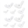 YINETTECH Lot de 50 écrous papillon en nylon pour volets fixes