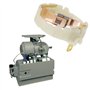 YINETTECH 2pcs Porte-balais de Charbon de Rotor de Moteur Pièce Rechange 895 875 887 Ensemble de Balais de Charbon de Rotor de M